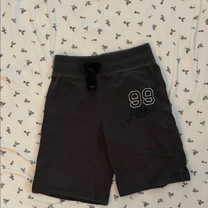 Carter's Dark Gray Athletic Shorts with Embroidered '99'
